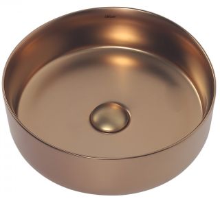 Раковина ABBER Bequem AC2108MRG 36см розовое золото матовое