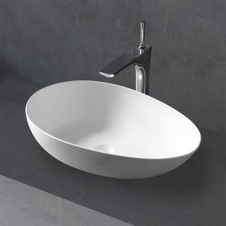 Раковина ABBER Stein AS2615 60см белый матовый