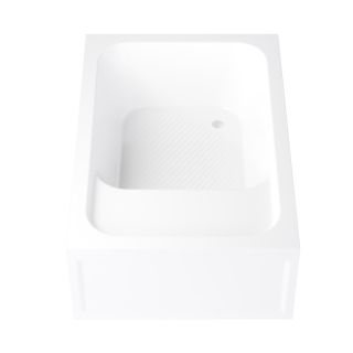 Душевой поддон прямоугольный RGW BC/L 16180682-91 с сиденьем 80x120см белый