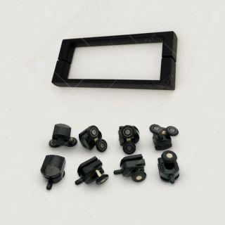 Душевой уголок RGW CL-48B (CL-14B + Z-050-1B) 32094806-014 160x100см чёрный