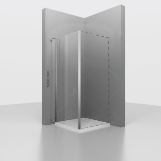 Боковая панель RGW Z-050-1 352205109-11 90см хром