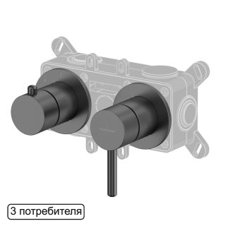 Смеситель для душа Whitecross Y1243AT Антрацит