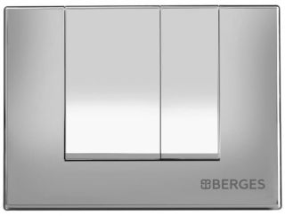 Комплект Berges 4в1 042427: инсталляция NOVUM525 кнопка S3 хром глянец унитаз Gamma сиденье микролифт