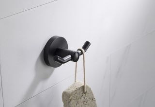 Крючок двойной Timo Saona чёрный 13012/03