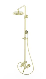 Душевая стойка Wonzon & Woghand Retro WW-88739020-PG глянцевое золото