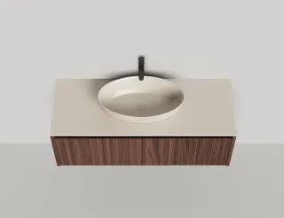 Подвесная тумба Salini Domino 27D212 120см шпон