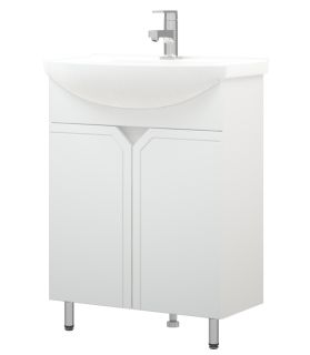 Тумба под раковину Corozo Сириус SD-00001438 65см белый