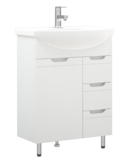 Тумба под раковину Corozo Лея SD-00001509 65см Z3 белый