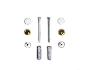 Крепеж для унитаза и биде Simas F90oro золото