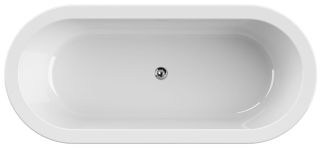 Акриловая ванна Cezares Slim Central 180x80см чёрный SLIM CENTRAL-180-80-60-NERO-SET