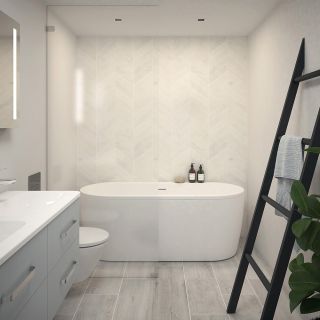 Акриловая ванна Cezares Slim Central 180x80см белый SLIM CENTRAL-180-80-60-W37-SET