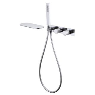 Встраиваемый смеситель для ванны ABBER Rund AF8731 хром