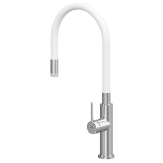 Смеситель для кухни Kohr Berga Series 1LO090200PM-0004A белый/хром