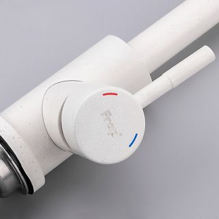Смеситель для кухни Frap F40899-1 белый