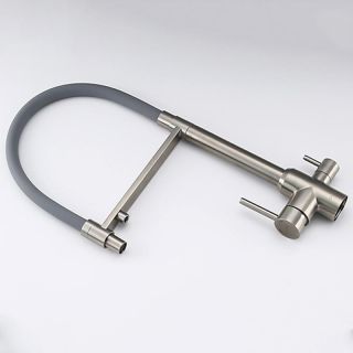 Смеситель для кухни Gappo G4399-5 под фильтр сатин