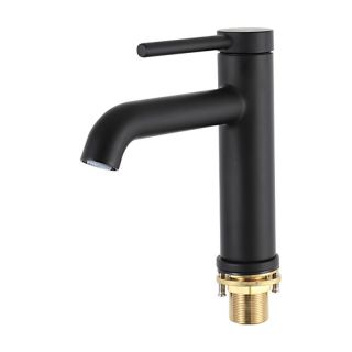 Смеситель для раковины Gappo G1006-6 чёрный