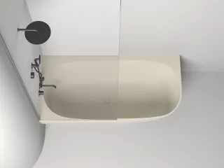 Ванна из искусственного камня Salini Sofia Corner L S-Stone 102525MRF 170x85см RAL полностью