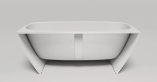 Ванна из искусственного камня Salini Sofia Wall S-Sense 102513GRH 180x85см RAL снаружи