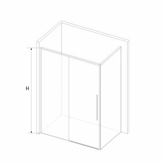 Душевой уголок RGW SV-42-1B (SV-12B + Z-060-2B) 323242118-014 110x80см чёрный