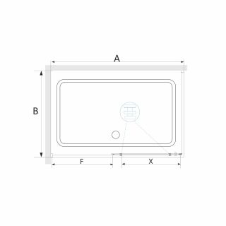 Душевой уголок RGW SV-42-1B (SV-12B + Z-060-2B) 323242118-014 110x80см чёрный