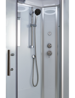 Душевая кабина Timo Standart T-6609SF Silver Fabric 90x90см