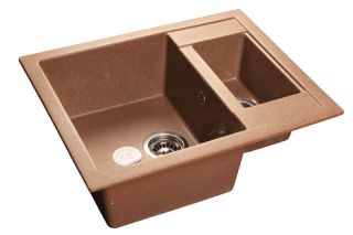 Мойка кухонная GranFest Терракот Quadro Q-610 K тер