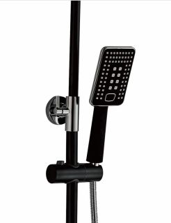 Душевая стойка Haiba HB2420 чёрный матовый