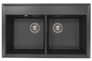 Кухонная мойка Florentina Тоскана 820 антрацит