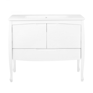 Напольная тумба под раковину Veedi Lord LRD1000T-DR 100см белый