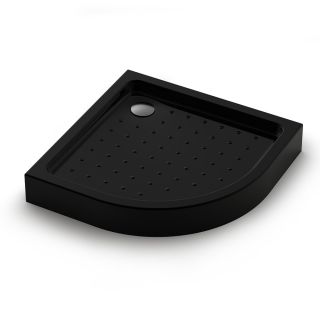 Душевой поддон Veconi Tezeo Acrylic TZ-51B, 1000x1000x150, акрил, черный
