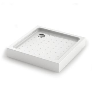 Душевой поддон квадратный Veconi Tezeo Acrylic TZ-52, 1000x1000x150, акрил, белый