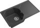 Мойка кухонная GranFest UNIQUE U-840L графит