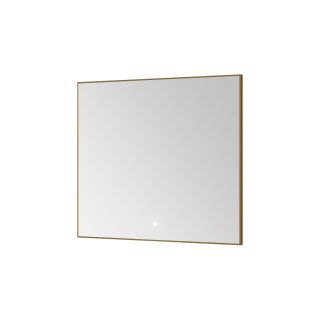 Зеркало с подсветкой Armadi Art 543-080-MG 80 см золото матовое