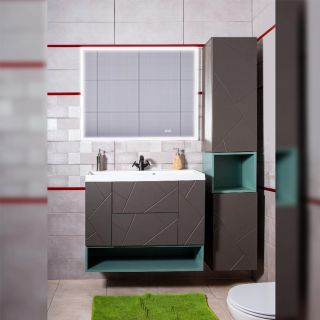 Ниша для пенала Бриклаер Кристалл 4627125414886 90 см муссон