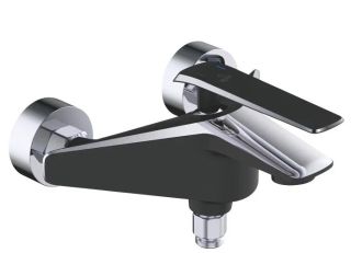 Смеситель для ванны Rose R1302H чёрный матовый