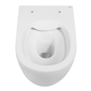 Подвесной унитаз ABBER Bequem AC1104 безободковый белый