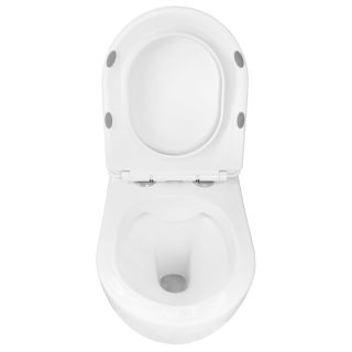 Azario Fatto AZ-1049WS Унитаз подвесной безободковый c быстросъемным сиденьем микролифт