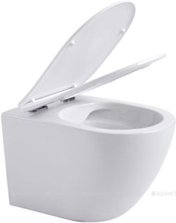 Унитаз подвесной Aquanet Rimless Cetus W Short LX-1900 249710 белый