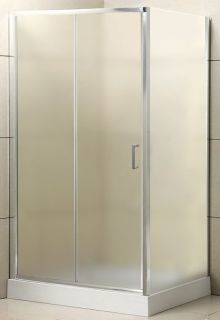 Душевой уголок BelBagno UNO-195-AH-1-100/80-P-Cr 100x80см хром/матовое