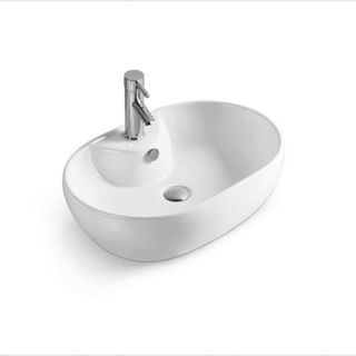 Раковина Vincea VBS-116 59 см белая