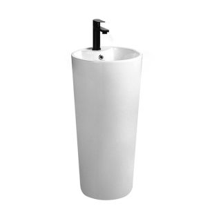 Раковина керамическая Vincea VBS-2P201, напольная, цвет белый