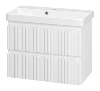 Подвесная тумба под раковину Brevita Victory VIC-09070-0102Я 70см белый