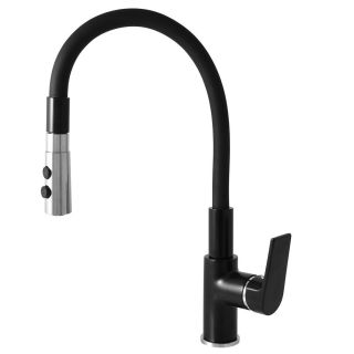 Смеситель для кухни Rav Slezak Colorado CO119.5/12CMATC черный хром