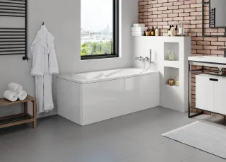 Акриловая ванна VagnerPlast Kleopatra VPBA167KLE2X 160x70см белый