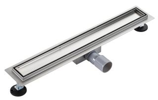 Душевой лоток РМС ТЛ-01-80х7 80см нержавеющая сталь