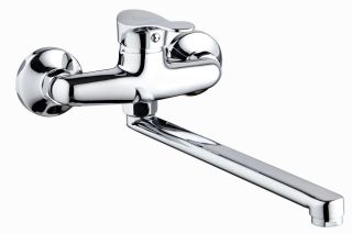 Настенный смеситель для кухни РМС SL86-005 хром