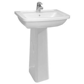 Раковина с пьедесталом Vitra Form 300 9602B003-7650 55 cm-цвет белый