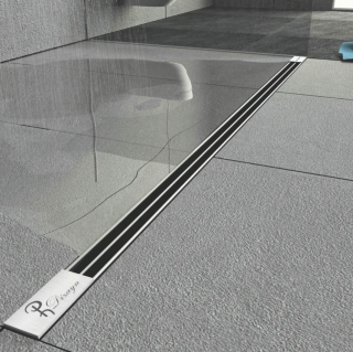 Душевой лоток Boheme B&T Infinity 981-80-CR 80см хром