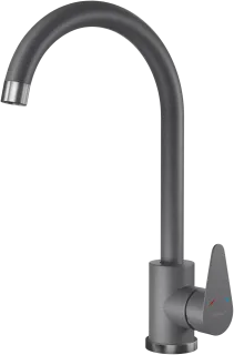 Смеситель для кухни GranFest  URBAN Z-5412 темно-серый