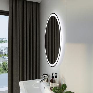 Зеркало с подсветкой Бриклаер Эстель-3 4627125414343 60 см на взмах руки